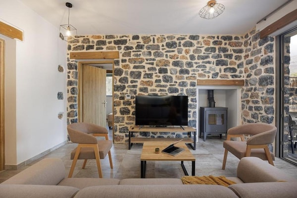 Foto van Villa met zwembad voor 5 personen op Kreta - Vakantiehuis in Plakias - LivingRoom