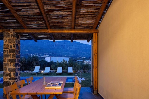 Foto van Villa met zwembad voor 5 personen op Kreta - Vakantiehuis in Plakias - TerraceBalcony