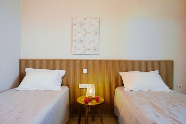 Foto van Villa in Rethymno aan Strand met Privézwembad - Vakantiehuis in Rethymno - BedRoom