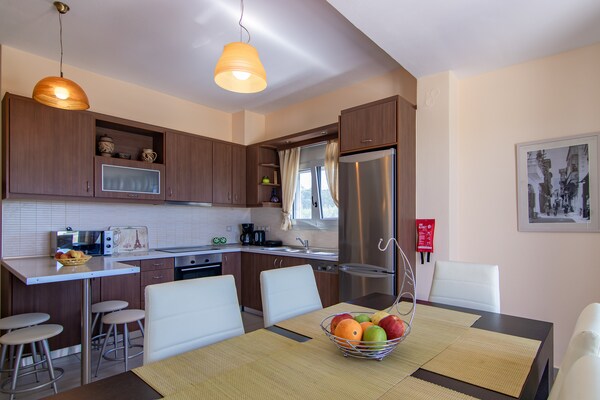 Foto van Villa in Adelianos Kampos bij zandstrand - Vakantiehuis in Adelianos Kampos - Kitchen