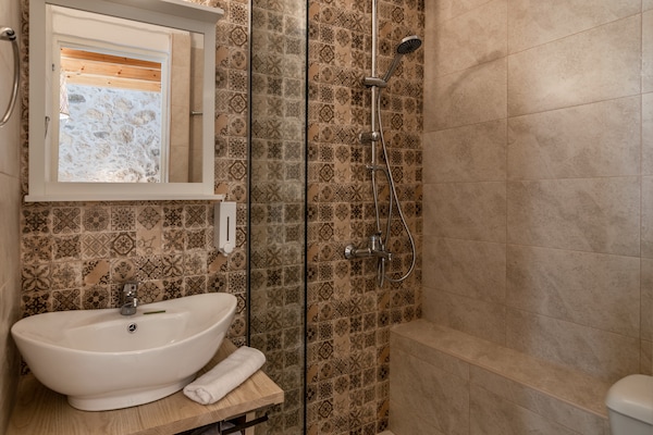 Foto van Villa met zwembad in Rethymno - Vakantiehuis in Rethymno - BathRoom