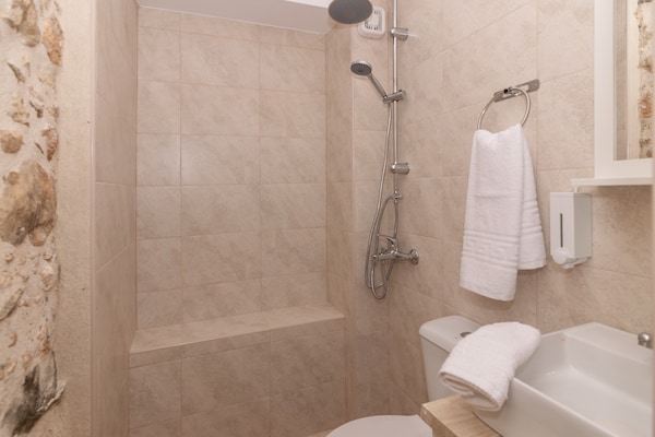 Foto van Villa met zwembad in Rethymno - Vakantiehuis in Rethymno - BathRoom