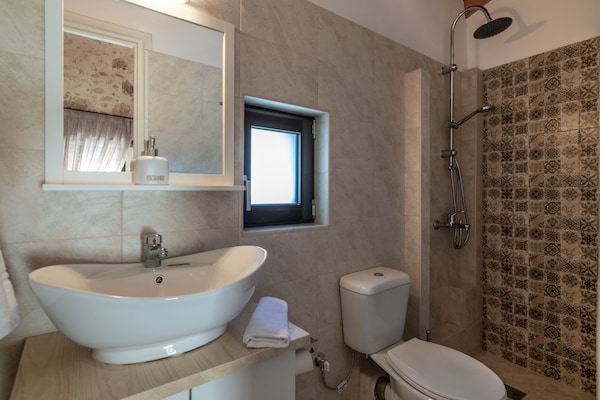 Foto van Villa met zwembad in Rethymno - Vakantiehuis in Rethymno - BathRoom