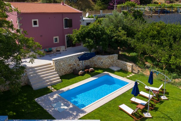 Foto van Villa met zwembad in Rethymno - Vakantiehuis in Rethymno - Outdoor