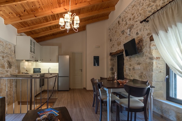 Foto van Villa met zwembad in Rethymno - Vakantiehuis in Rethymno - DiningRoom
