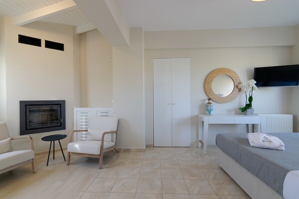Foto van Villa in Sfakaki met Privézwembad & Uitzicht - Vakantiehuis in Sfakaki - BedRoom