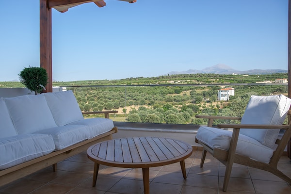 Foto van Villa in Sfakaki met Privézwembad & Uitzicht - Vakantiehuis in Sfakaki - Outdoor
