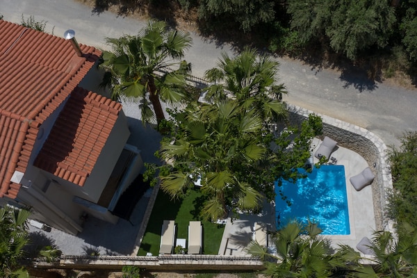 Foto van Villa in Sfakaki met Privézwembad & Uitzicht - Vakantiehuis in Sfakaki - Outdoor