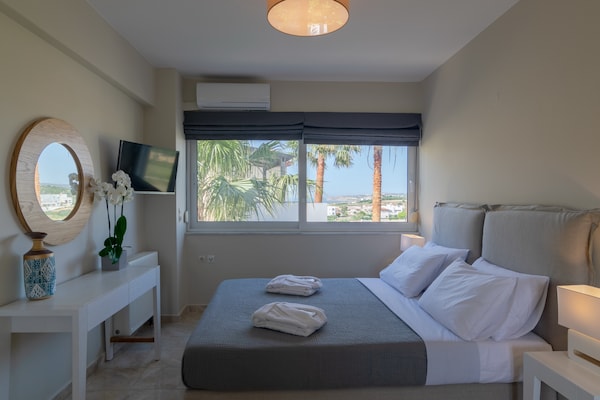 Foto van Villa in Sfakaki met Privézwembad & Uitzicht - Vakantiehuis in Sfakaki - BedRoom