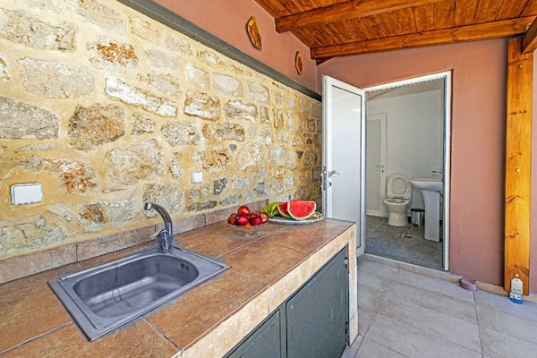 Foto van Villa Maroulas met bubbelbad - Vakantiehuis in Maroulas - Kitchen