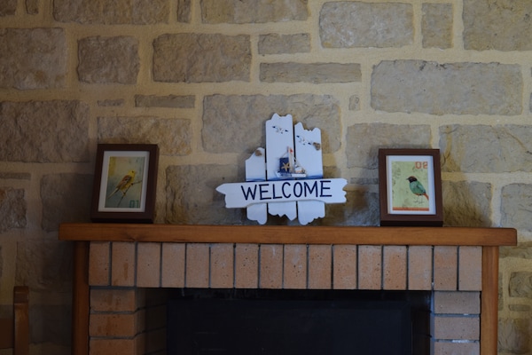 Foto van Villa in Prines met Uitzicht op Witte Bergen - Vakantiehuis in Prinès, Rhethymno - LivingRoom