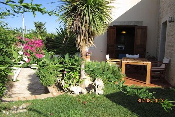 Foto van Villa in Prines met Uitzicht op Witte Bergen - Vakantiehuis in Prinès, Rhethymno - GardenSummer