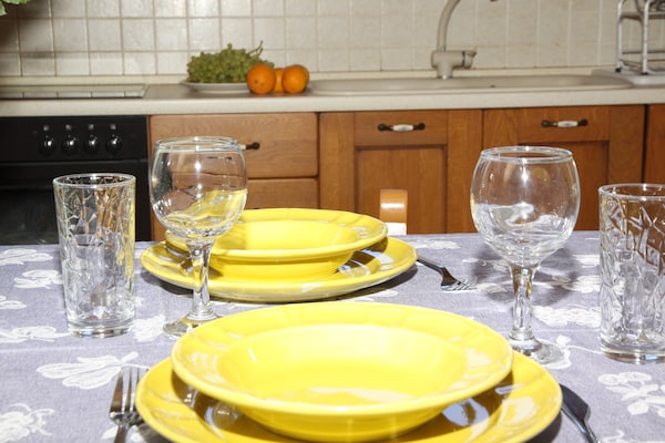 Foto van Villa in Prines met Uitzicht op Witte Bergen - Vakantiehuis in Prinès, Rhethymno - Ambiance