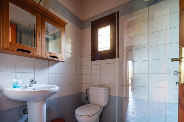 Foto van Villa in Prines met Uitzicht op Witte Bergen - Vakantiehuis in Prinès, Rhethymno - Ambiance