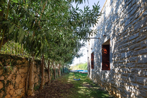 Foto van Villa in Prines met Uitzicht op Witte Bergen - Vakantiehuis in Prinès, Rhethymno - Ambiance