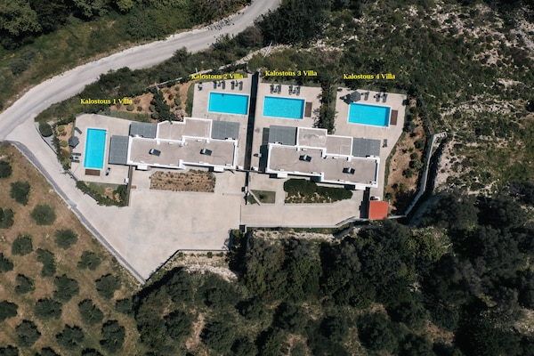 Foto van villa in Agia Triada heeft 2 slaapkamers - Vakantiehuis in Agia Triada - Outdoor