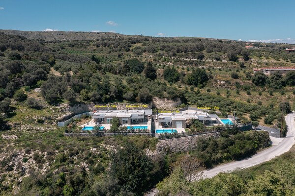Foto van villa in Agia Triada heeft 2 slaapkamers - Vakantiehuis in Agia Triada - Outdoor
