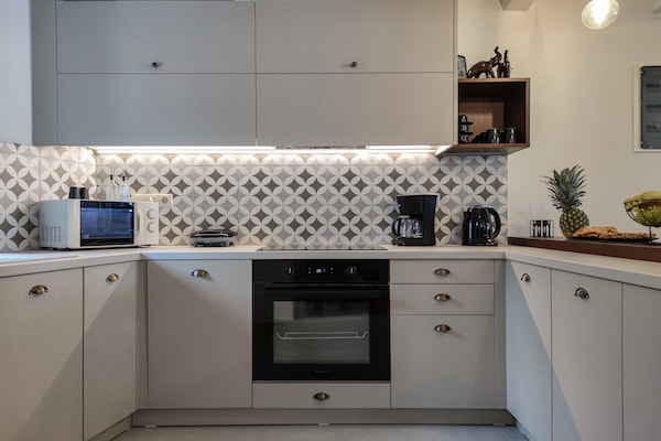 Foto van Villa met 3 slaapkamers in Maroulas - Vakantiehuis in Maroulas - Kitchen