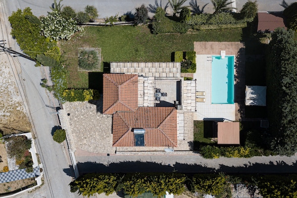 Foto van Villa in Adelianos Kampos - Vakantiehuis in Adelianos Kampos - Outdoor