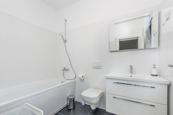 Foto van Villa in Novigrad met Privézwembad en Strand - Vakantiehuis in Novigrad - BathRoom
