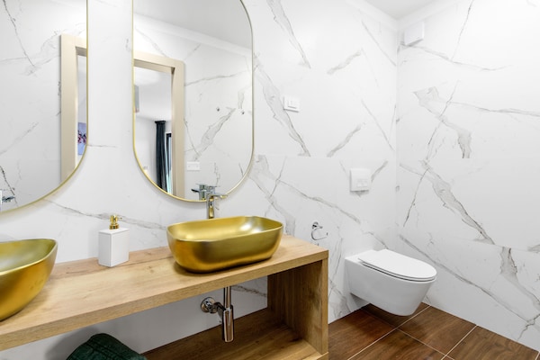 Foto van Appartement in Kroatië bij stranden - Vakantiehuis in Novigrad - BathRoom