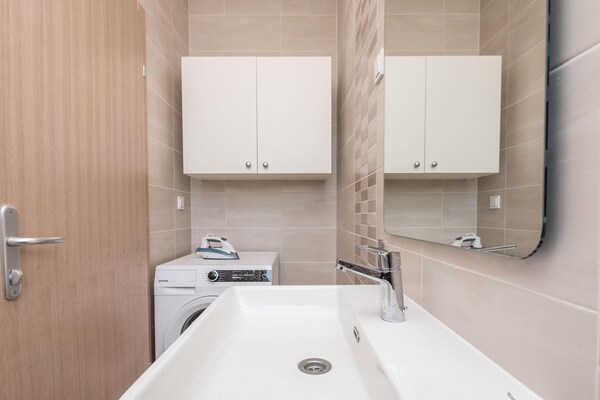 Foto van Appartement in Kroatië bij Adriatische Kust - Vakantiehuis in Sukosan - BathRoom