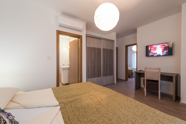 Foto van Appartement in Kroatië bij Adriatische Zee - Vakantiehuis in Sukosan - BedRoom