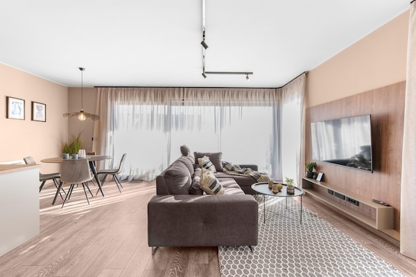 Foto van Appartement bij strand en zwembad - Vakantiehuis in Brtonigla - LivingRoom