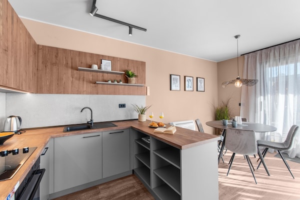 Foto van Appartement in Kroatië bij zee met zwembad - Vakantiehuis in Brtonigla - Kitchen