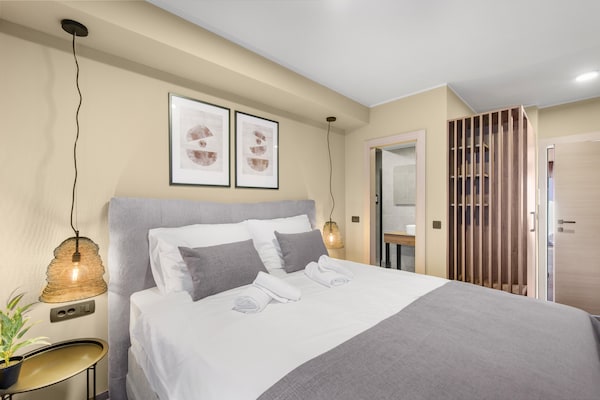 Foto van Appartement in Kroatië bij zee met zwembad - Vakantiehuis in Brtonigla - BedRoom