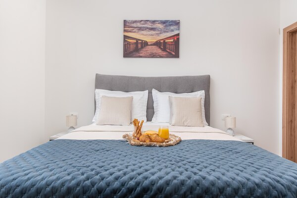 Foto van Vakantie-oase met hydromassagezwembad - Vakantiehuis in Kaštel Sućurac - BedRoom