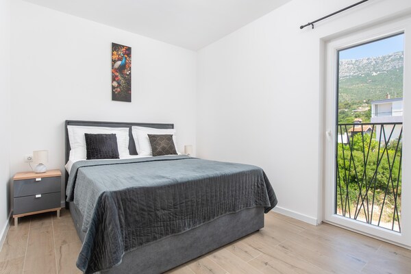 Foto van Vakantie-oase met hydromassagezwembad - Vakantiehuis in Kaštel Sućurac - BedRoom