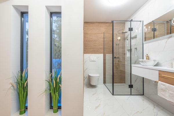 Foto van Schitterende Dalmatische villa met zwembad voor 10 personen - BathRoom