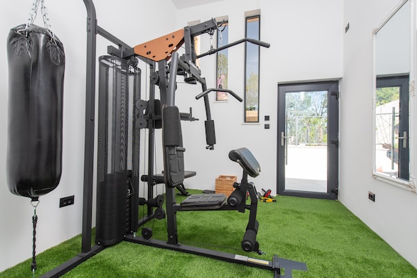 Foto van Schitterende Dalmatische villa met zwembad voor 10 personen - gym