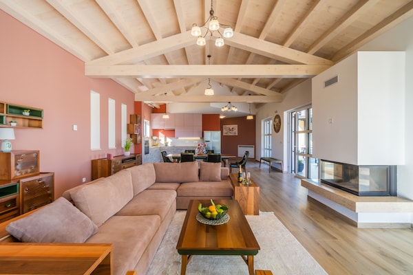 Foto van Villa in Filipana met verwarmd zwembad - Vakantiehuis in Filipana - LivingRoom