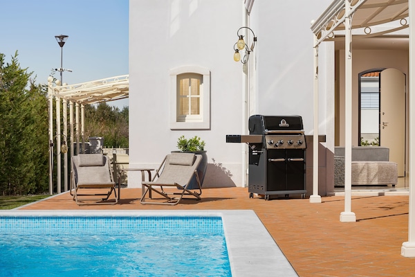 Foto van Villa in Vabriga met Zwembad en Tuin - Vakantiehuis in Vabriga - TerraceBalcony