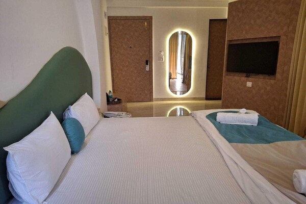 Foto van Palette The Moon Hotel Goa op zondag 4 - Vakantiehuis in Goa - BedRoom