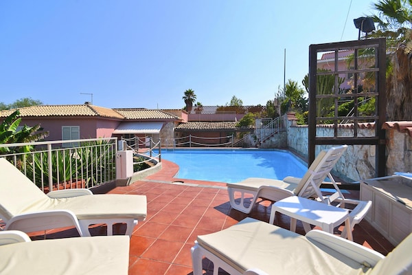 Foto van Vakantiehuis in Sicilië bij Fontane Bianche - Vakantiehuis in Terrauzza - terrace