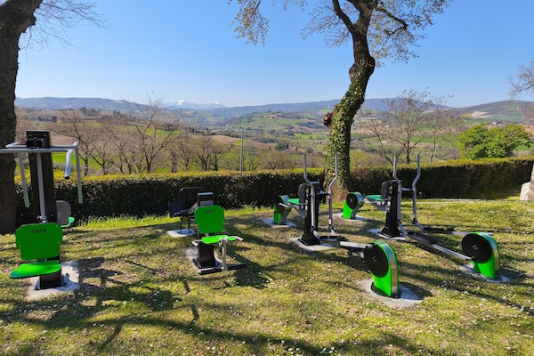 Foto van Schilderachtige villa met verwarmd zwembad - Vakantiehuis in Sant'ippolito - Facilities