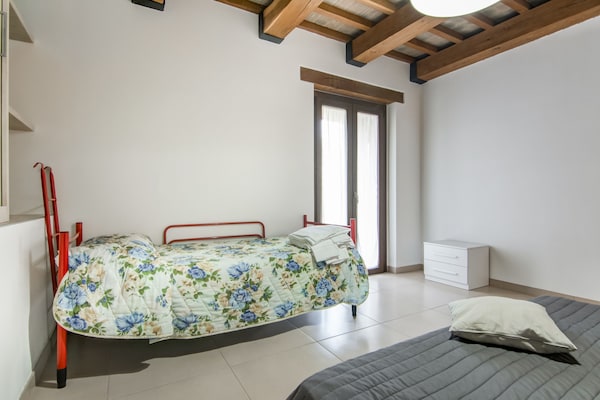 Foto van Modern Vakantiehuis met privé zwembad - Vakantiehuis in Acquanera - BedRoom