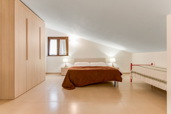 Foto van Modern Vakantiehuis met privé zwembad - Vakantiehuis in Acquanera - BedRoom
