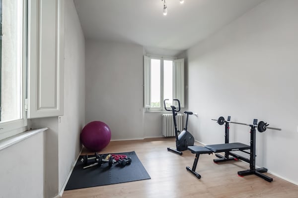 Foto van Vakantiehuis in Toscane met zwembad - Vakantiehuis in Toscana - gym