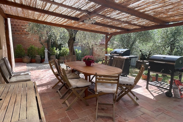 Foto van Vakantiehuis in Toscane met zwembad - Vakantiehuis in Toscana - TerraceBalcony