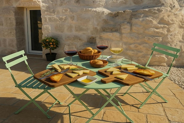 Foto van Villa in eeuwenoude olijfgaard - Vakantiehuis in Ostuni - TerraceBalcony