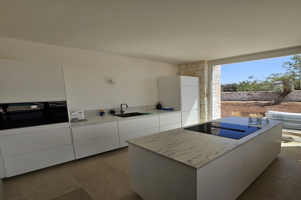 Foto van Villa in eeuwenoude olijfgaard - Vakantiehuis in Ostuni - Kitchen