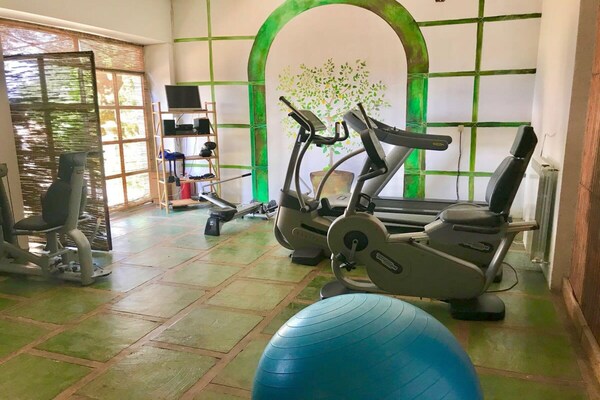 Foto van Vinarte, een prachtige villa en wijndomein - Vakantiehuis in Vaiano - gym