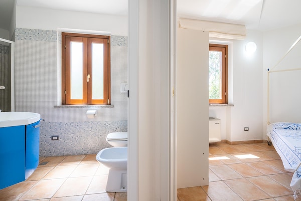Foto van Villa met privézwembad Costa Rei - Vakantiehuis in Muravera Costa Rei - Landing