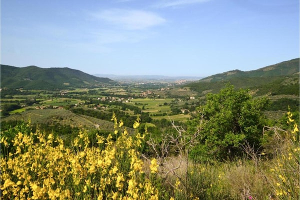 Foto van Villa in Toscane met Privézwembad en Uitzicht - Vakantiehuis in Castiglion Fiorentino - AreaSummer20KM