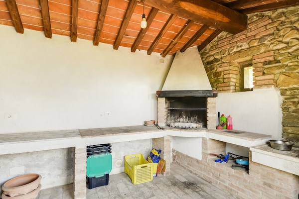 Foto van Villa in Toscane met Zwembad & Olijfbomen - Vakantiehuis in Cortona - Facilities