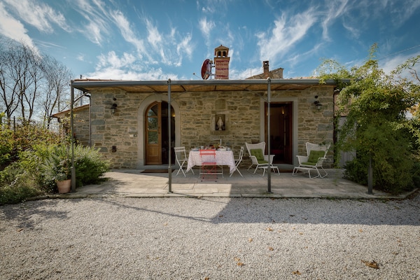 Foto van Villa in Cortona met privézwembad - Vakantiehuis in Cortona - ExteriorSummer
